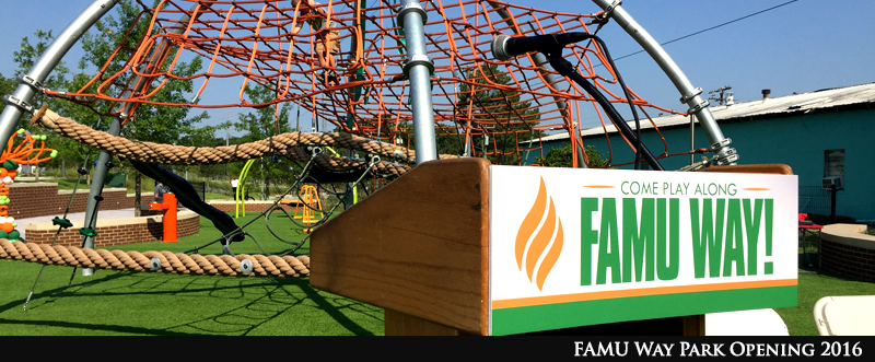 FAMU Way Park Opening 2016